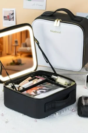 Trousse de Maquillage LED avec Miroir
