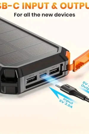 Chargeur Solaire Portable de 26800mAh