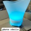 Seau à glace avec oufer et jeux de lumière