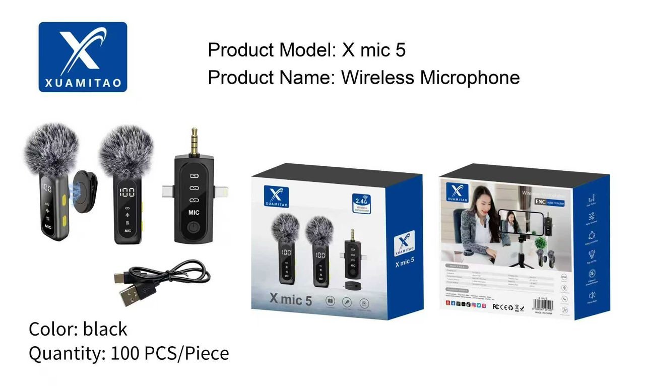Microphones cravates sans fil