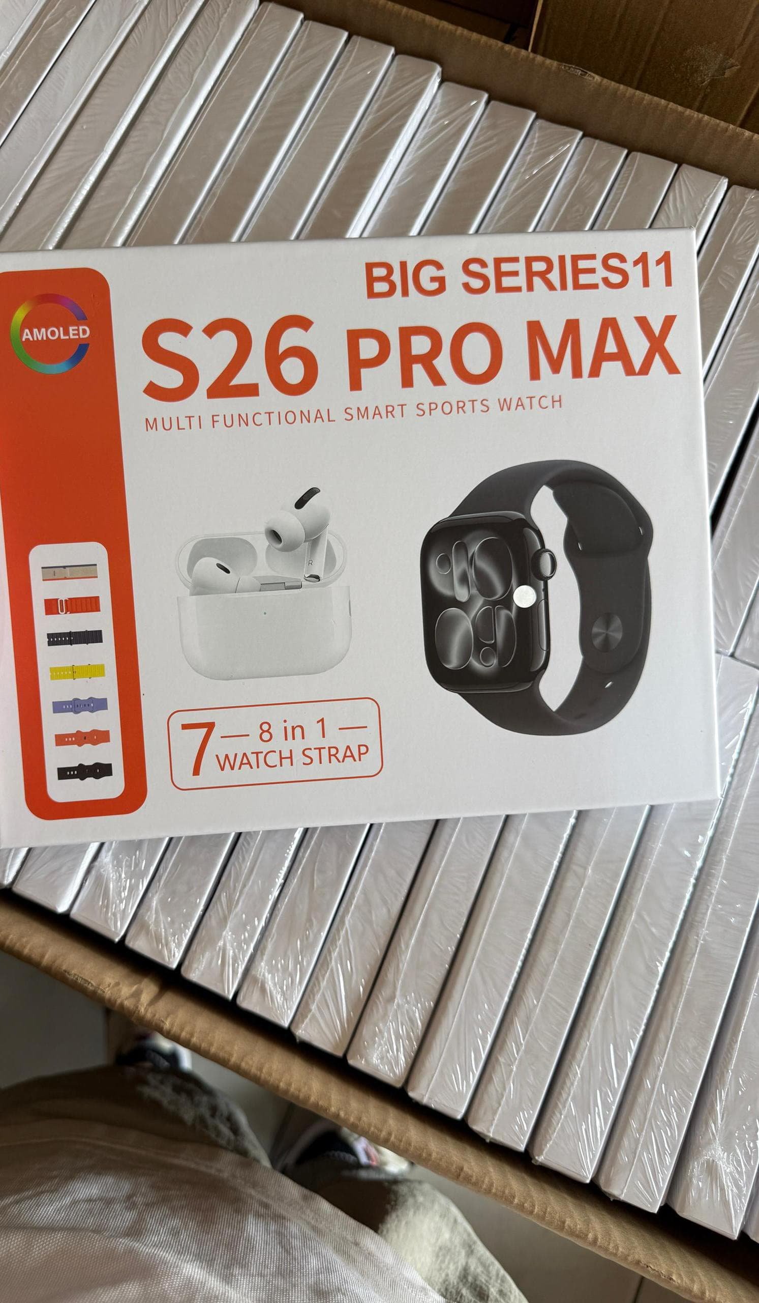 Coffret Montre connectée Big Series11 S26 Pro Max – Image 2