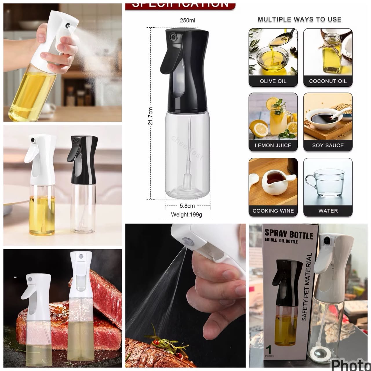 Bouteille Pulvérisateur l’huile